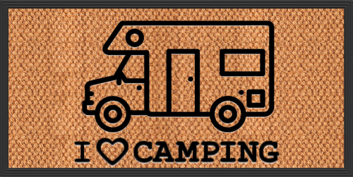 Arisol Spider Fußmatte Camper 50 x 25 cm - Vorzeltteppich & Zeltboden