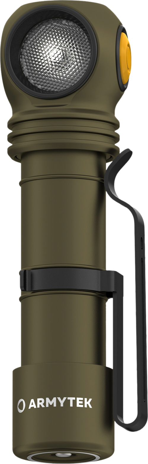 Armytek Wizard C2 Pro Magnet USB Multifunktionstaschenlampe mit Anzeige von Temperatur / Ladezustand / Status olive - LED Campingleuchten