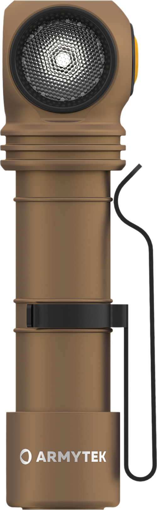 Armytek Wizard C2 Pro Magnet USB Multifunktionstaschenlampe mit Anzeige von Temperatur / Ladezustand / Status sandfarben - LED Campingleuchten