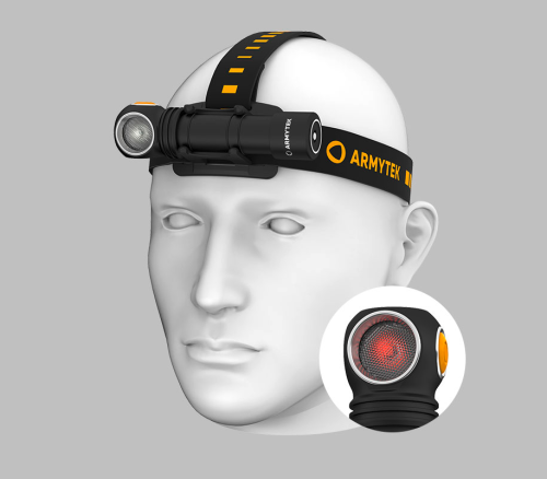 Armytek Wizard C2 WR Magnet USB Multifunktionstaschenlampe weißes Licht mit Rotlicht-Funktion - LED Campingleuchten