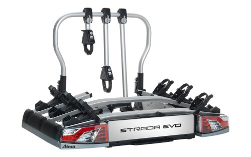 Atera Kupplungs-Fahrradträger Strada Evo 3 für 3 Fahrräder, E-Bike geeignet - Fahrradträger für Anhängerkupplungen