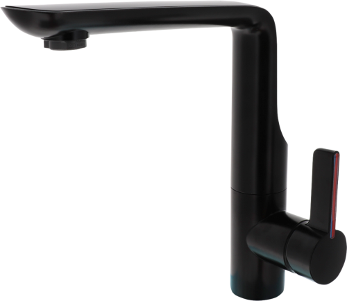 Automatik Mischer Modena mattschwarz - Einhebelmischer von Comet