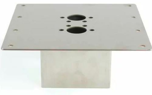 Autoterm Einbauflansch Air 4D Bodenmontagehalterung 80 mm - Zubehör Campingheizungen