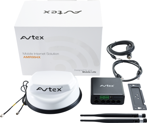 Avtex AMR 994X Router 4G LTE mit 5G kompatiblen Antennenpaket - Router-Sets