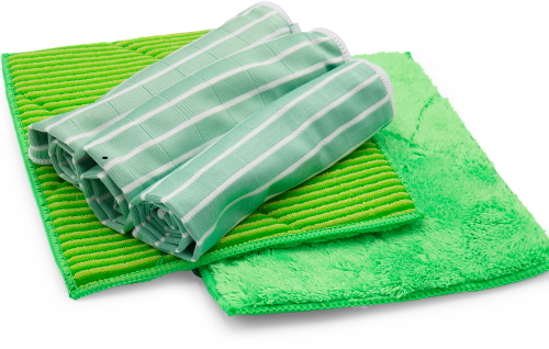 Awiwa Bambus Mikrofasertuch 5er Set grün - Wäsche & Trocknen