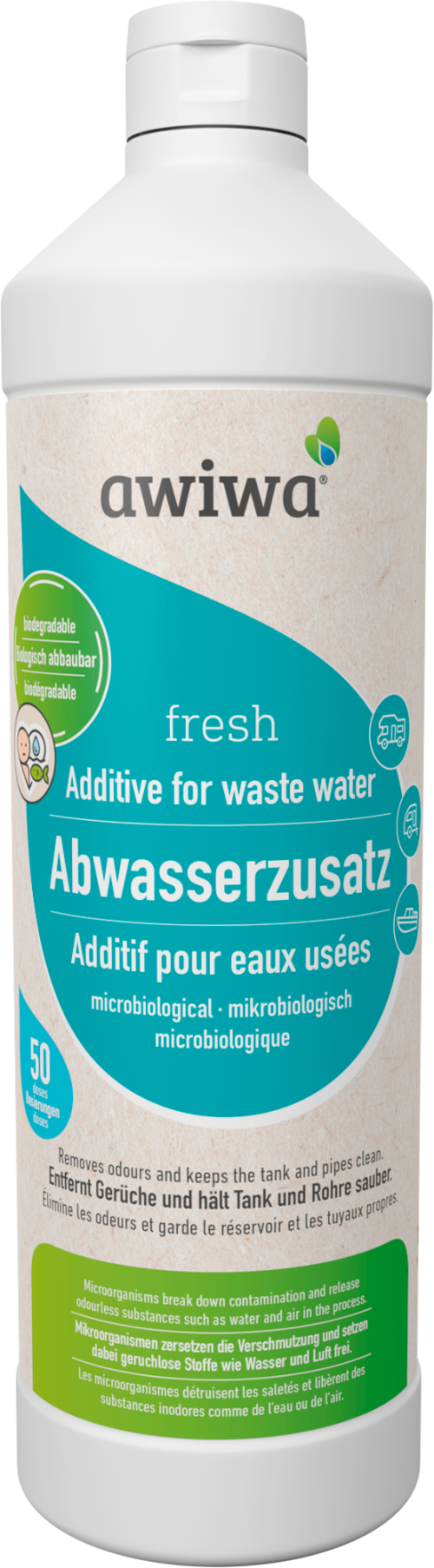 Awiwa Fresh Abwasserzusatz 1 Liter - Sanitärzusätze & -flüssigkeiten
