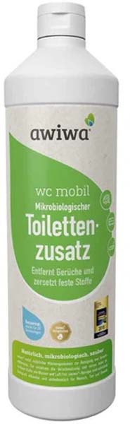 Awiwa WC Mobil Toilettenzusatz mikrobiologisch 1 Liter  - Sanitärzusätze & -flüssigkeiten