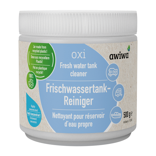 Awiwa oxi Frischwassertankreiniger 500 g - Wassertankentkeimung & -reinigung