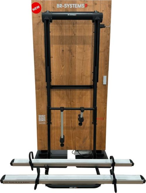 BR Systems extra breite Fahrradschiene Bike Lift Offroad Rail Kit 8,7 cm breit - Fahrradschienen von BR-Systems