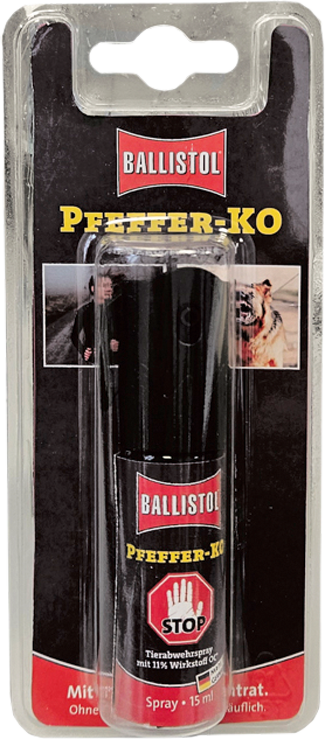 Ballistol Verteidigungsspray Tierabwehrspray FOG 15 ml  - Outdoor Zubehör