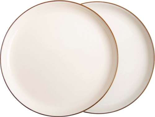 Barbones Enamel Emaillen Tellerset 2 teilig blau  - Teller von Barebones