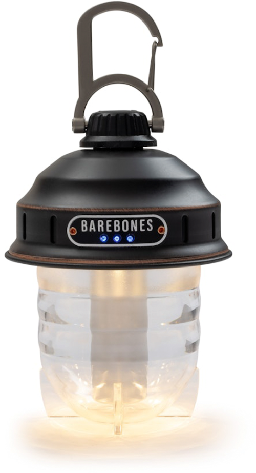 Barebones Beacon Hängeleuchte wiederaufladbar 220 Lumen light bronze - LED Campingleuchten