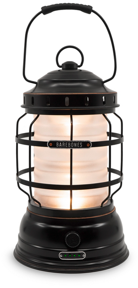 Barebones Laterne Forest Akkubetrieben Antique Bronze - LED Campingleuchten
