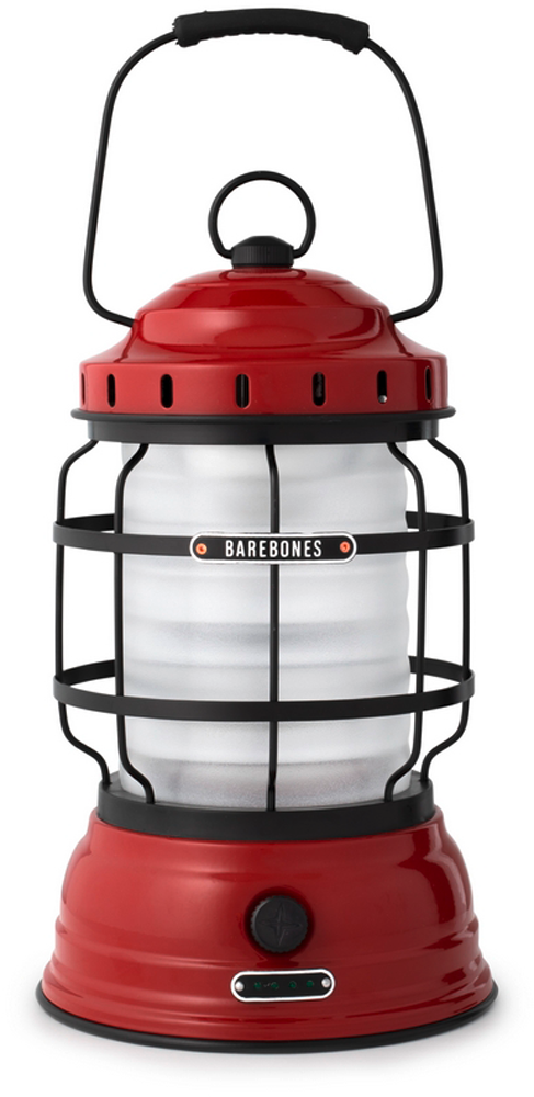 Barebones Laterne Forest Akkubetrieben Red - LED Campingleuchten