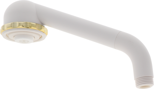 Barwig Handbrause Dusche Riva weiß-gold - Handbrausen