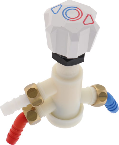 Barwig Untertisch Vormischer ohne Schalter weiß - Einhebelmischer