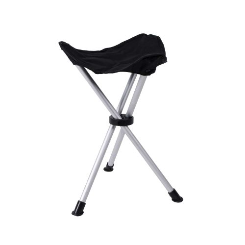 Basic Nature Dreibeinhocker Travelchair Sandwich schwarz - Campinghocker