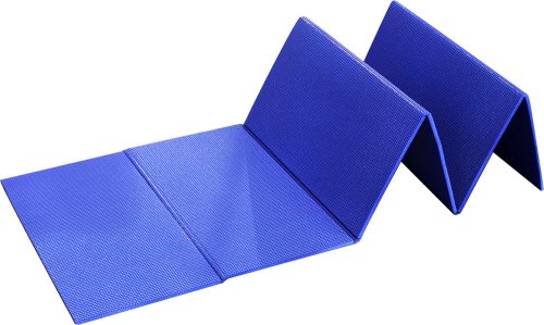 Basic Nature Isomatte Faltbar blau - Iso- & Campingmatten
