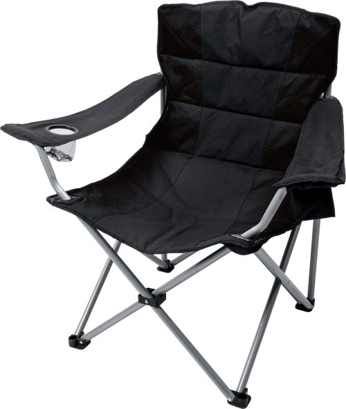 Basic Nature Travelchair Holiday Faltstuhl schwarz - Faltstühle