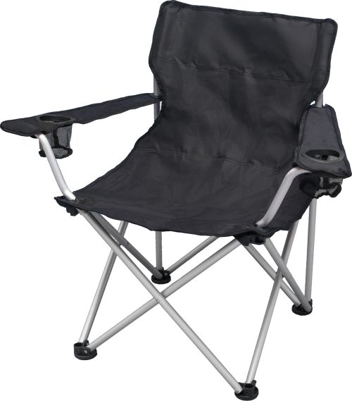 Basic Nature Travelchair Komfort Faltstuhl schwarz - Faltstühle