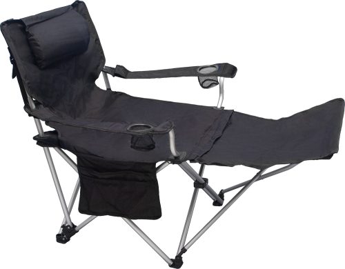 Basic Nature Travelchair Luxus Relaxsessel schwarz - Relaxsessel