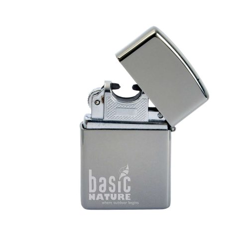 BasicNature Feuerzeug Arc USB mit Akku poliert - Grillanzünder und -Kohle von Basic Nature