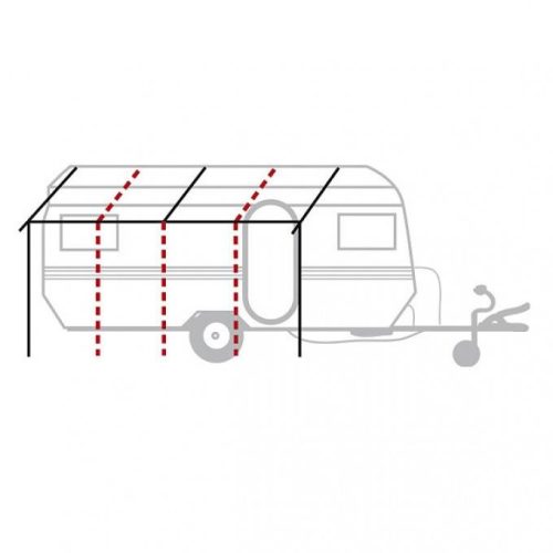 Basisgerüst Zermatt  - Zelt-Gestänge & Zubehör von Berger