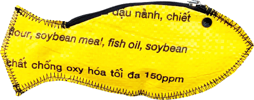 Beadbags Fisch Geldbörse gelb - Packsäcke und Packtaschen