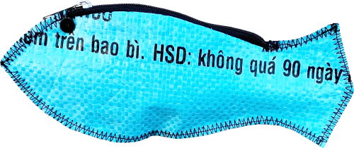 Beadbags Fisch Geldbörse hellblau - Packsäcke und Packtaschen
