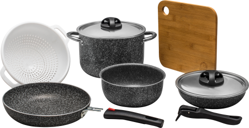 Beaver Brand Modula 20 Evolution Kochgeschirr-Set 11-teilig - Kochgeschirr-Sets