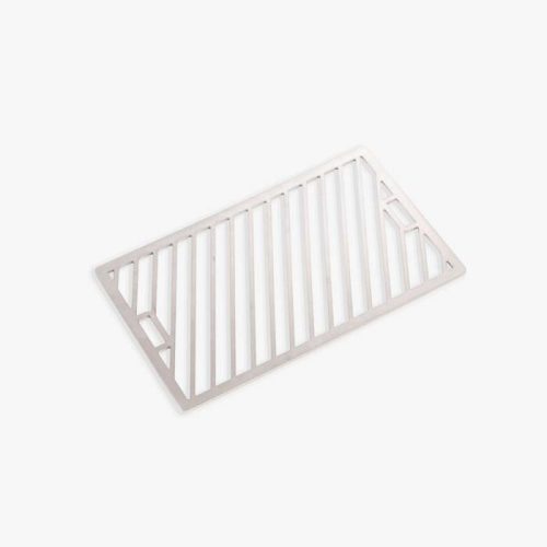 Beefer Grillrost Edelstahl für Grill One / Pro / Chef / E-Beefer 26,5 x 16 x 0,3 cm - Grillroste, Pfannen und Platten