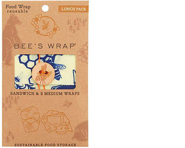 Bees Wrap Bienenwachstuch Lunchpack Bees and Bears  - Lebensmittelbehälter / Vorratsdosen von BeesWrap
