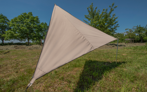 Bent Sonnensegel TC-Zip-Canvas Single aus Baumwoll-Mischgewebe Ocker - Pavillons & Tarps