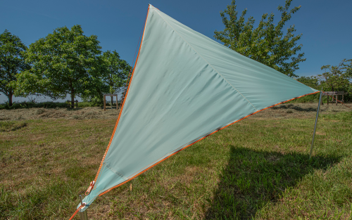 Bent Zip-Canvas Sonnensegel Mint - Pavillons & Tarps