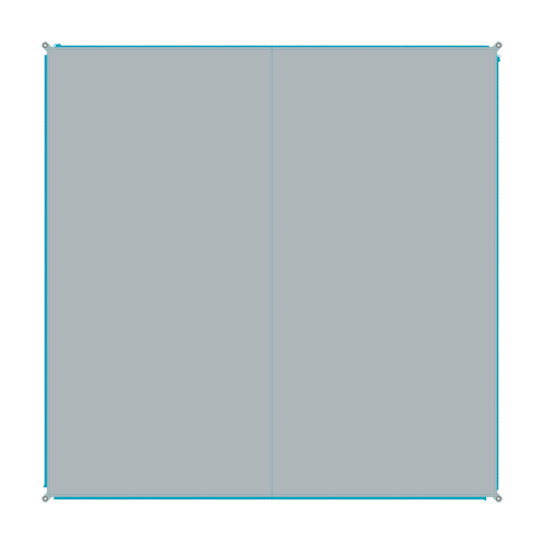 Bent verbindbarer Teppich Zip Carpet 250 x 250 cm High rise - Vorzeltteppich & Zeltboden