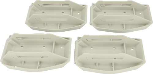 Berger Abstützfüße Big XXL 27,5 x 21 cm 4er Set - Stützen & Stützplatten