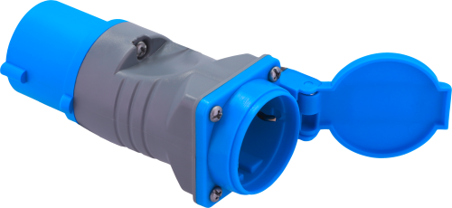 Berger Adapter-Kupplung CEE-Stecker auf Schutzkontakt-Kupplung - CEE-Stecker & -Adapter