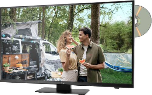 Berger Advanteq Smart LED Fernseher 27 Zoll mit Triple-Tuner und 12 / 230 V - Fernseher