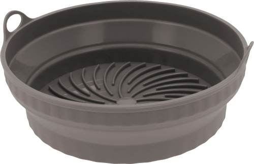 Berger Airfryer Form rund grau - Heißluftfritteusen