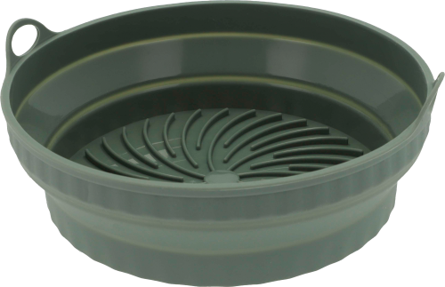 Berger Airfryer Form rund grün - Heißluftfritteusen