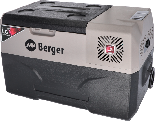 Berger B30-T Kompressor Kühlbox mit Rollen 12V 24V 230V  29 Liter - Kompressor Kühlboxen