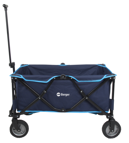 Berger Bollerwagen 129 Liter blau - Bollerwagen und Trolleys