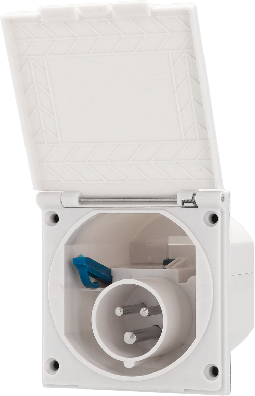 Berger CEE-Einspeisestecker weiß - CEE-Stecker & -Adapter