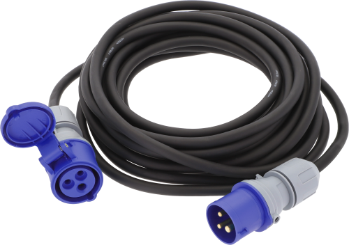 Berger CEE Verbindungsleitung CEE-Stecker und CEE-Kupplung 10 m - CEE-Kabel