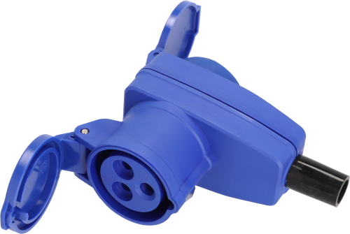 Berger CEE-Winkelkupplung 3-polig und Schutzkontakt-Kupplung - CEE-Stecker & -Adapter