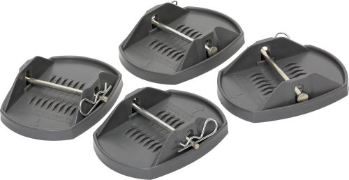 Berger Caravan Foot Stützplatten 4er Set - Stützen & Stützplatten