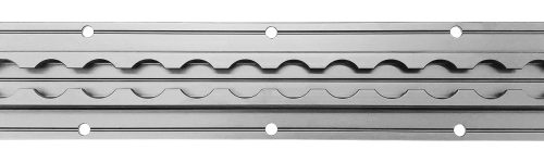 Berger Cargo 2000 Alu-Schiene silber flach - Transportboxen