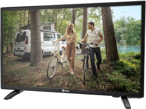 Berger Classiq Smart LED Fernseher 27 Zoll mit Triple-Tuner und 12 / 230 V - Fernseher