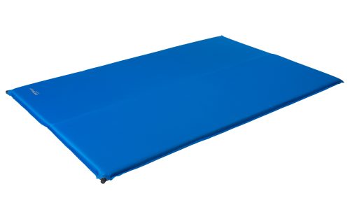 Berger Comfort Duo Selbstaufblasende Matte 196 x 130 x 5 cm blau  - Iso- & Campingmatten