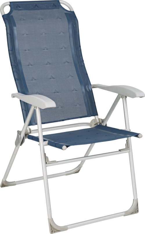 Berger Comfort Klappsessel blau - Klappstühle